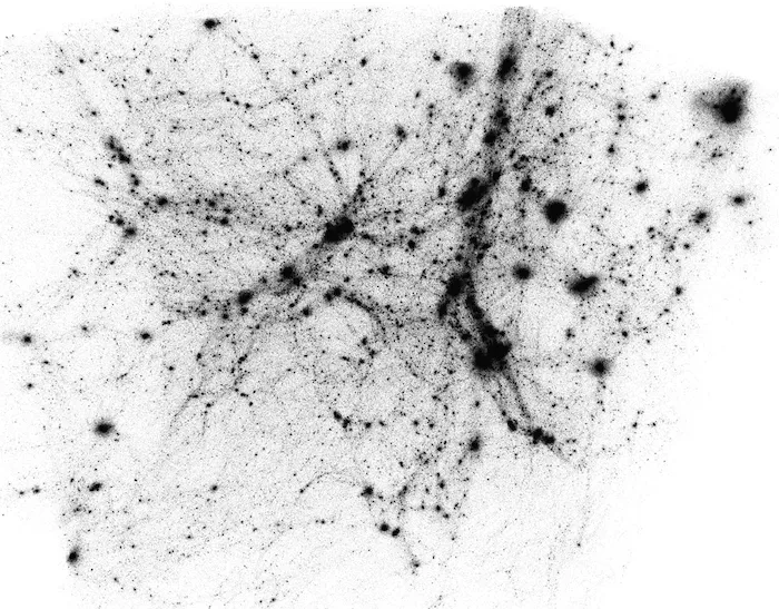 Reduced dark matter cosmology dataset using void-and-cluster sampling